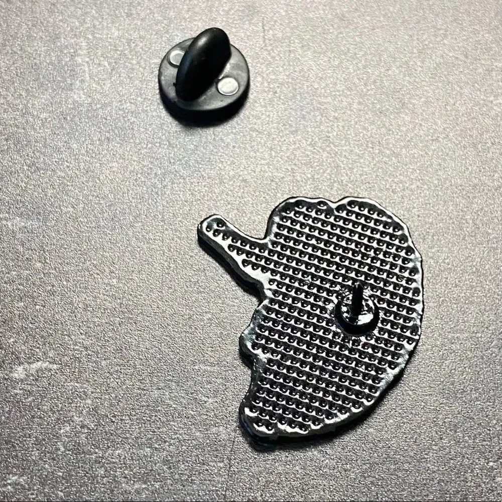 Think Blue Brain Enamel Pin/ Brooch
